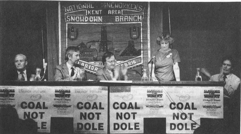 South London supports the miners - June 1984